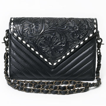 American Darling Envelope Beautifully hand tooled Leather women bag Handbag